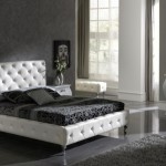 Modern-Bedroom-Furniture-Sets-With-White-Modern-Soft-Bed-Dark-Mattress-And-Grey-Wall-White-Wooden-Dressing-Mirror-Awesome-Grays-Wall-Bedroom-For-Your-Interior-Home-Plans